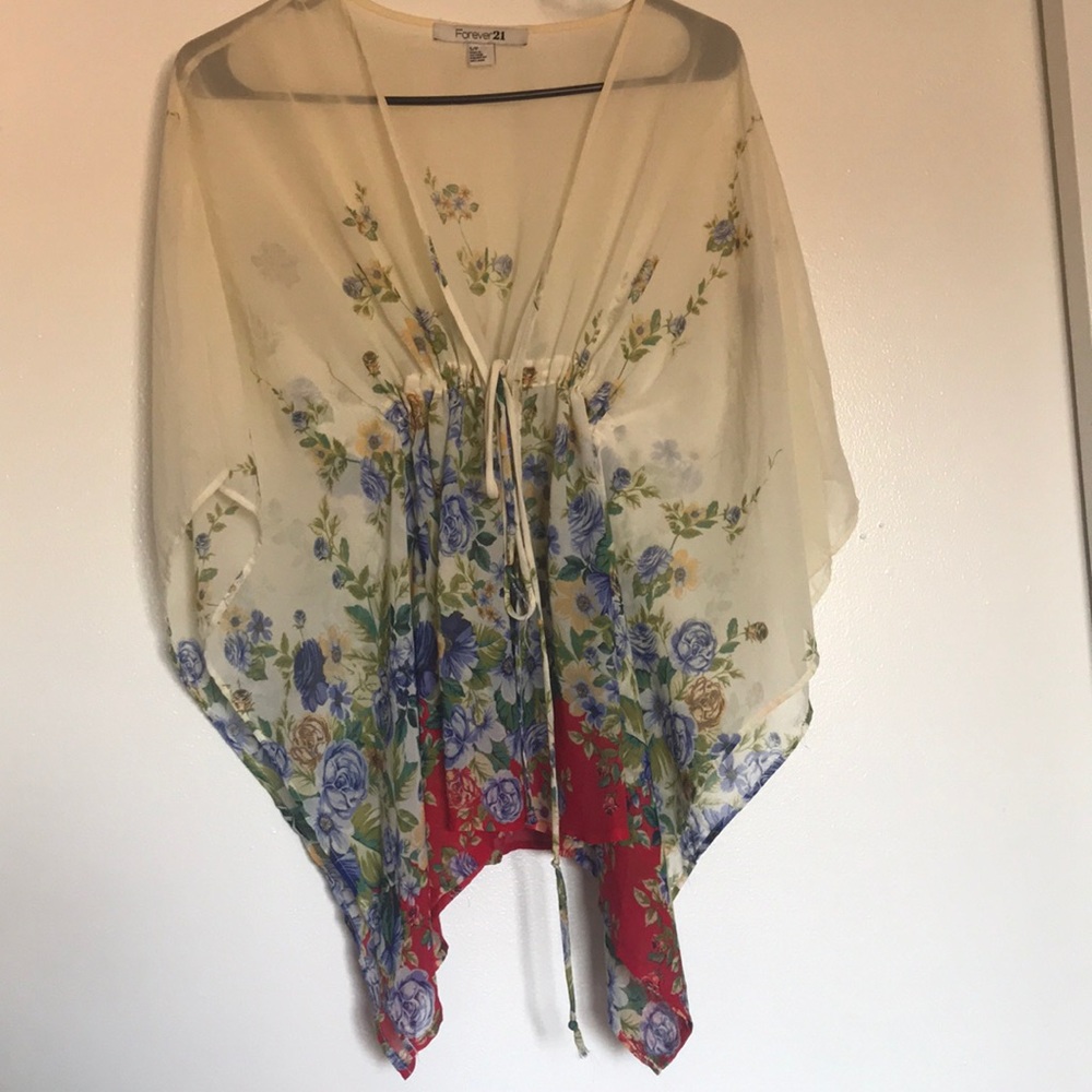 Forever 21 Floral kimono